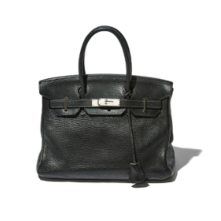 画像：HERMÈS バーキン25 トゴ ブラック C刻印