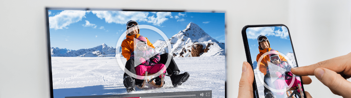 画像：ミラーリング機能