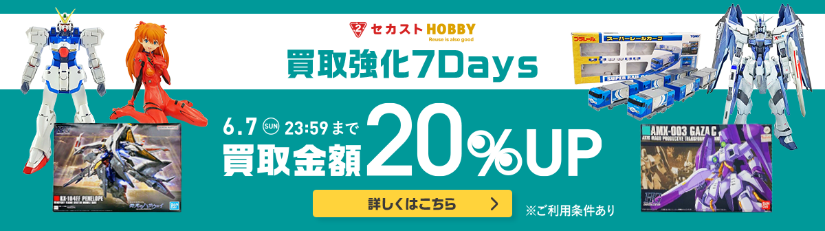 イメージ画像：買取強化7Days開催中！